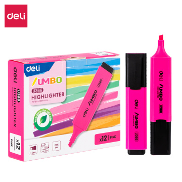 Marcador de caderno livro Deli rosa (1pc) EU366-PK 