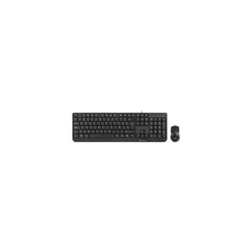 TECLADO+MOUSE NGS MULTIMEDIA WIRED DESKTOP COCOA