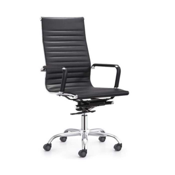 CADEIRA PU HIGH EXECUTIVA 2NIVEIS BK