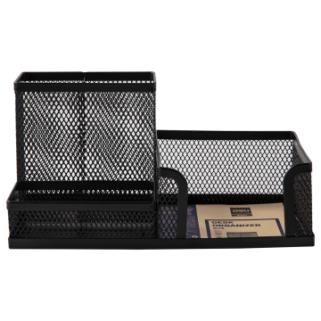 Organizador de Mesa de escritório multifuncional Deli - E9175 (preta) 12/24pcs/caixa