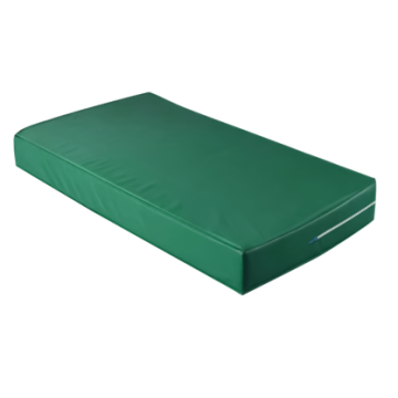 Colchão Berço forro Lavável Verde e azul