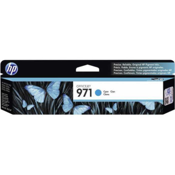TINTEIRO HP 971 AZUL CIANO