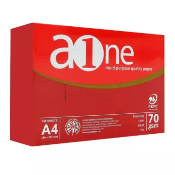Resma de papel A4 A ONE multi purpose quality paper