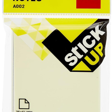 Bloco de Notas 3*2 (amarelo) Deli - A002