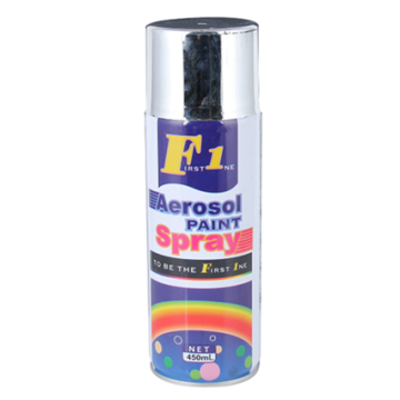 Spray Tinta Aerosol 450ML Prateado