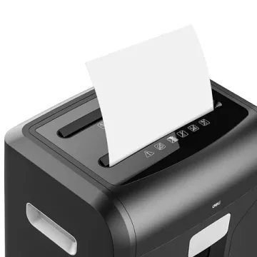 Trituradora de papel Deli E14400 (preta)