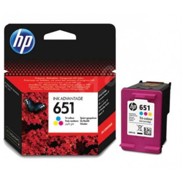 TINTEIRO HP 651 TRI-COLOR