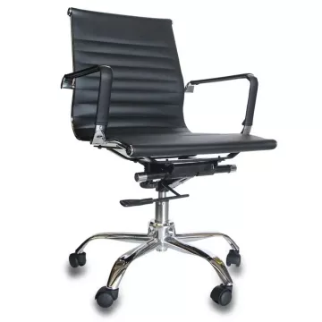 Cadeira High Executiva 2-Niveis Preta