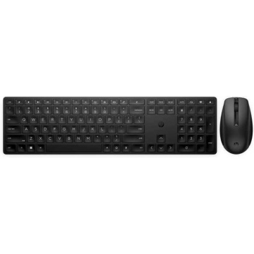 TECLADO+MOUSE HP WIFI 650 PRETO