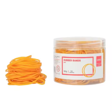 Elastico de borracha Deli E3214 (amarelo)144pcs/caixa