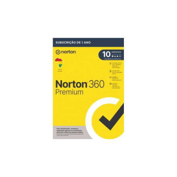 ANTIVÍRUS NORTON 360 PREMIUM 75GB 1-UTILIZADOR 10-DISPOSITIVOS WRT DRMKEY FTP